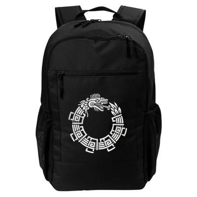 Quetzalcoatl Ouroboros Aztec Serpent Mayan Inca Toltec Backpack