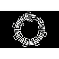 Quetzalcoatl Ouroboros Aztec Serpent Mayan Inca Toltec Bumper Sticker