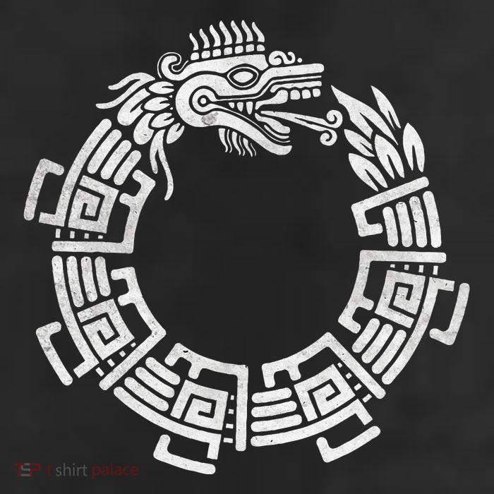 Quetzalcoatl Ouroboros Aztec Serpent Mayan Inca Toltec Beanie