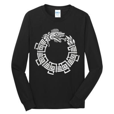 Quetzalcoatl Ouroboros Aztec Serpent Mayan Inca Toltec Tall Long Sleeve T-Shirt