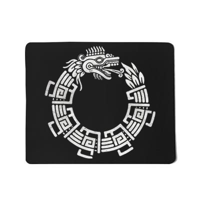 Quetzalcoatl Ouroboros Aztec Serpent Mayan Inca Toltec Mousepad