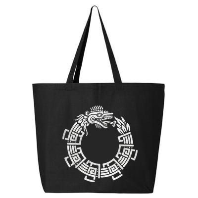 Quetzalcoatl Ouroboros Aztec Serpent Mayan Inca Toltec 25L Jumbo Tote