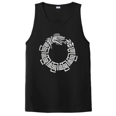 Quetzalcoatl Ouroboros Aztec Serpent Mayan Inca Toltec PosiCharge Competitor Tank