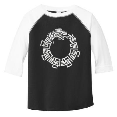 Quetzalcoatl Ouroboros Aztec Serpent Mayan Inca Toltec Toddler Fine Jersey T-Shirt