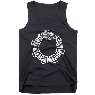 Quetzalcoatl Ouroboros Aztec Serpent Mayan Inca Toltec Tank Top