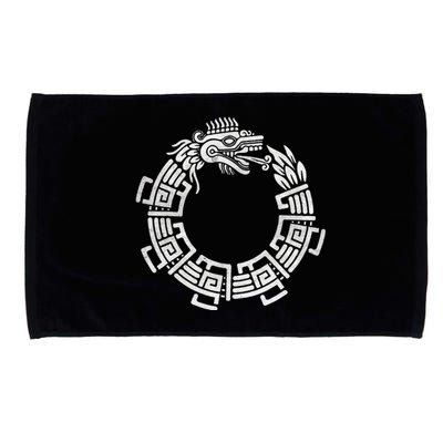 Quetzalcoatl Ouroboros Aztec Serpent Mayan Inca Toltec Microfiber Hand Towel