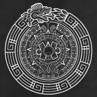 Quetzalcoatl Ouroboros Aztec Serpent Aztec Sun Stone Adult Drive Performance Visor