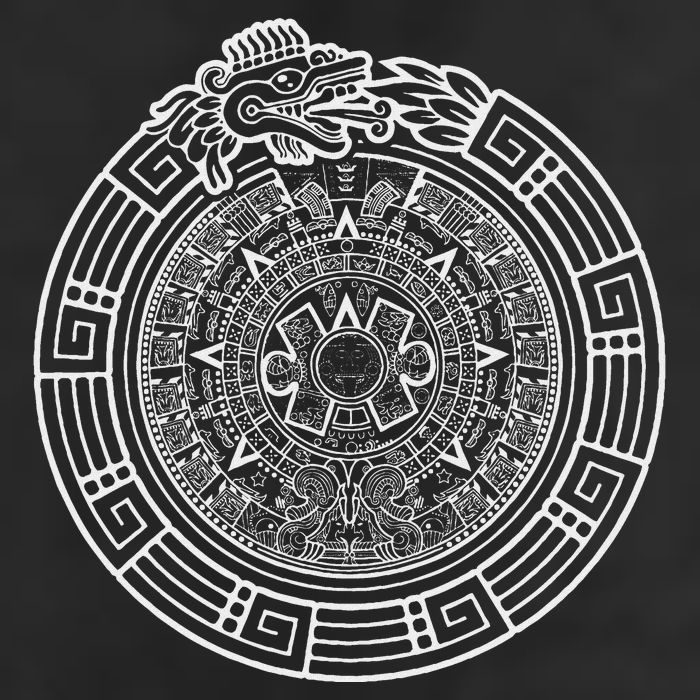 Quetzalcoatl Ouroboros Aztec Serpent Aztec Sun Stone Adult Drive Performance Visor