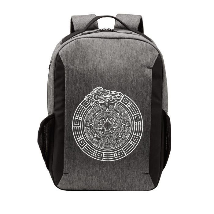 Quetzalcoatl Ouroboros Aztec Serpent Aztec Sun Stone Vector Backpack