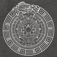 Quetzalcoatl Ouroboros Aztec Serpent Aztec Sun Stone Vector Backpack