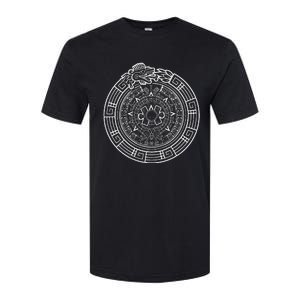 Quetzalcoatl Ouroboros Aztec Serpent Aztec Sun Stone Softstyle CVC T-Shirt