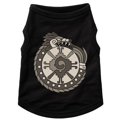 Quetzalcoatl Ouroboros Aztec Ancient Mayan Inca Toltec Doggie Tank