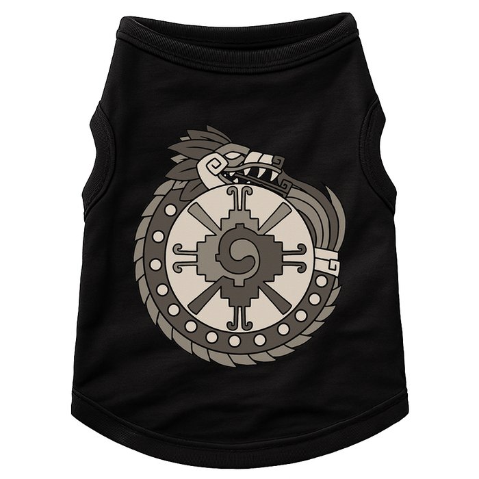 Quetzalcoatl Ouroboros Aztec Ancient Mayan Inca Toltec Doggie Tank