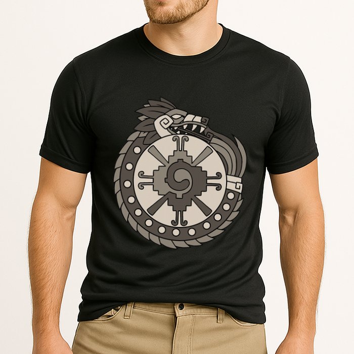 Quetzalcoatl Ouroboros Aztec Ancient Mayan Inca Toltec Performance Shirt