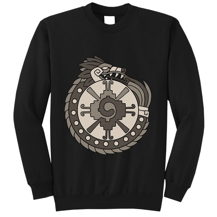 Quetzalcoatl Ouroboros Aztec Ancient Mayan Inca Toltec Sweatshirt