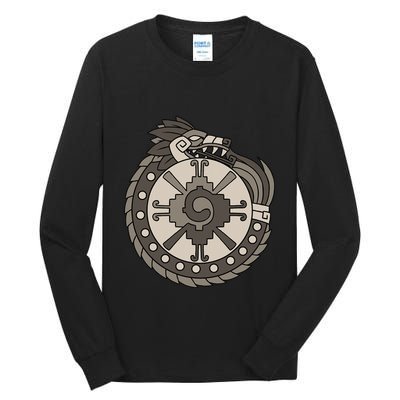 Quetzalcoatl Ouroboros Aztec Ancient Mayan Inca Toltec Tall Long Sleeve T-Shirt