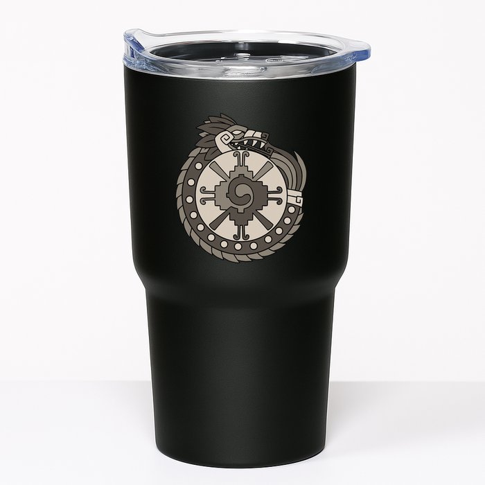 Quetzalcoatl Ouroboros Aztec Ancient Mayan Inca Toltec Tumbler