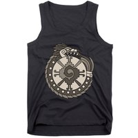 Quetzalcoatl Ouroboros Aztec Ancient Mayan Inca Toltec Tank Top