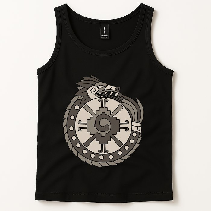 Quetzalcoatl Ouroboros Aztec Ancient Mayan Inca Toltec Tank Top