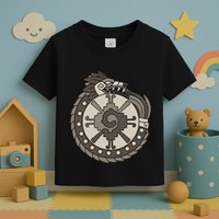 Quetzalcoatl Ouroboros Aztec Ancient Mayan Inca Toltec Toddler T-Shirt