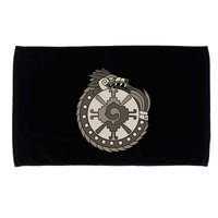 Quetzalcoatl Ouroboros Aztec Ancient Mayan Inca Toltec Microfiber Hand Towel