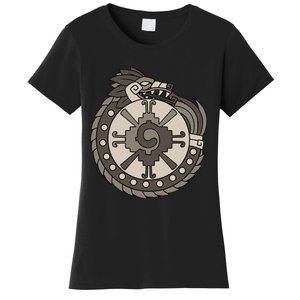 Quetzalcoatl Ouroboros Aztec Ancient Mayan Inca Toltec Women's T-Shirt