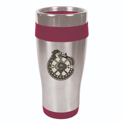 Quetzalcoatl Ouroboros Aztec Ancient Mayan Inca Toltec 16oz Travel Tumbler