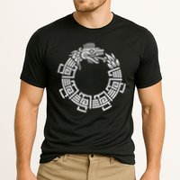 Quetzalcoatl Ouroboros Aztec Serpent Mayan Inca Toltec Cooling Performance Crew T-Shirt
