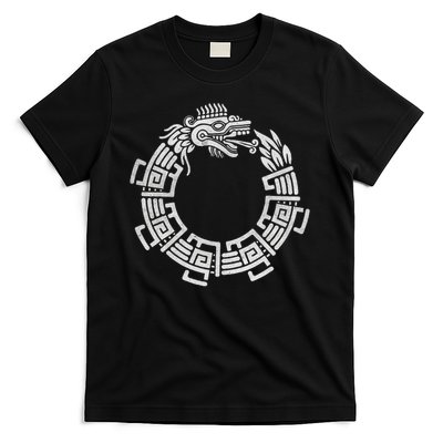 Quetzalcoatl Ouroboros Aztec Serpent Mayan Inca Toltec T-Shirt