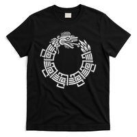Quetzalcoatl Ouroboros Aztec Serpent Mayan Inca Toltec T-Shirt