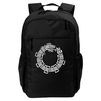 Quetzalcoatl Ouroboros Aztec Serpent Mayan Inca Toltec Backpack