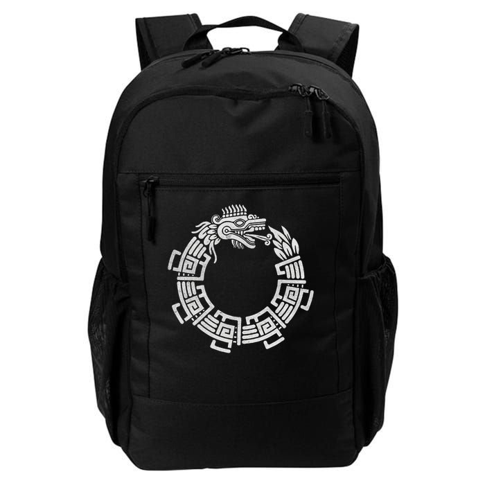 Quetzalcoatl Ouroboros Aztec Serpent Mayan Inca Toltec Backpack