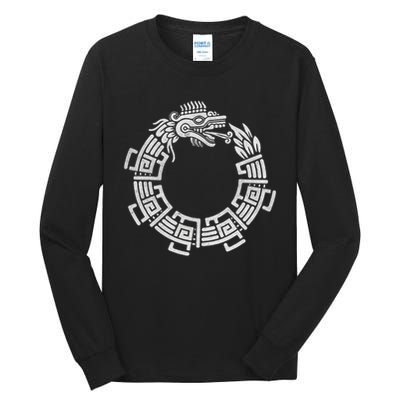 Quetzalcoatl Ouroboros Aztec Serpent Mayan Inca Toltec Tall Long Sleeve T-Shirt