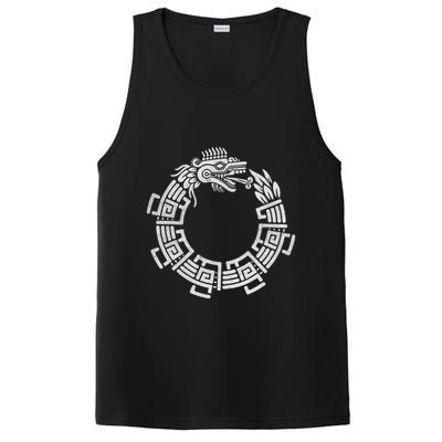 Quetzalcoatl Ouroboros Aztec Serpent Mayan Inca Toltec PosiCharge Competitor Tank