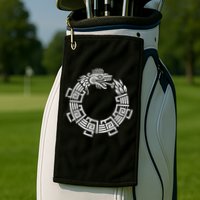 Quetzalcoatl Ouroboros Aztec Serpent Mayan Inca Toltec Golf Towel