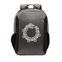 Quetzalcoatl Ouroboros Aztec Serpent Mayan Inca Toltec Vector Backpack