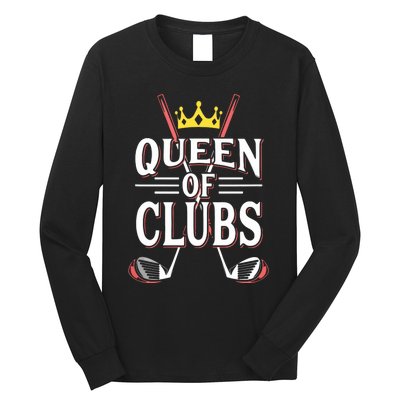 Queen Of Golf Club Tank Top Long Sleeve Shirt