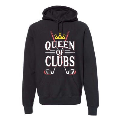 Queen Of Golf Club Tank Top Premium Hoodie