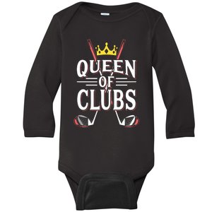 Queen Of Golf Club Tank Top Baby Long Sleeve Bodysuit