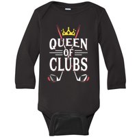 Queen Of Golf Club Tank Top Baby Long Sleeve Bodysuit