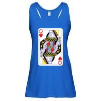 Queen Of Hearts Playing Cards Halloween Costume Casino Easy Great Gift Ladies Essential Flowy Tank