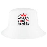 Queen Of Hearts, Wedding, Romantic, Valentine White Cool Comfort Performance Bucket Hat