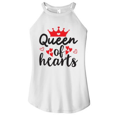 Queen Of Hearts, Wedding, Romantic, Valentine White Women's Perfect Tri Rocker Tank