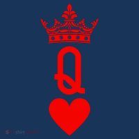 Queen Of Hearts Cards Matching Couple Saint ValentineS Day T-Shirt