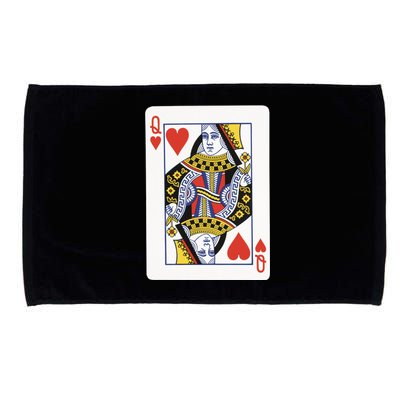 Queen Of Hearts Microfiber Hand Towel