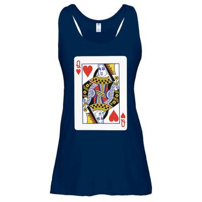 Queen Of Hearts Ladies Essential Flowy Tank