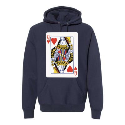 Queen Of Hearts Premium Hoodie