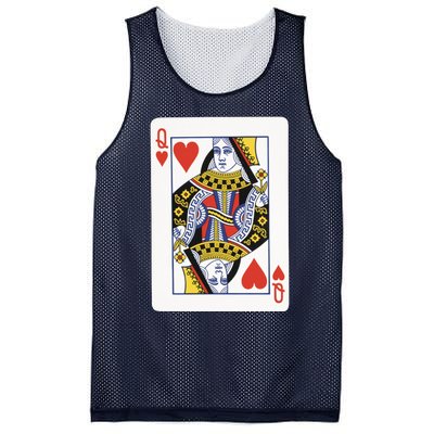 Queen Of Hearts Mesh Reversible Basketball Jersey Tank