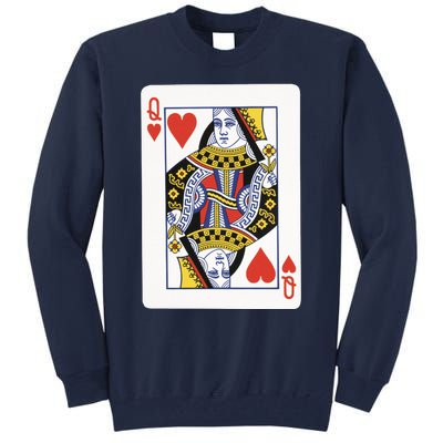 Queen Of Hearts Tall Sweatshirt