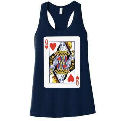 Queen Of Hearts Women's Racerback Tank